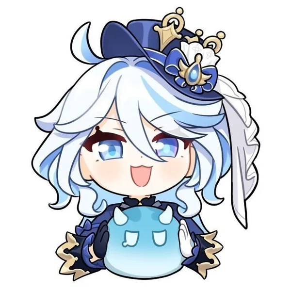 Ảnh Furina Genshin chibi