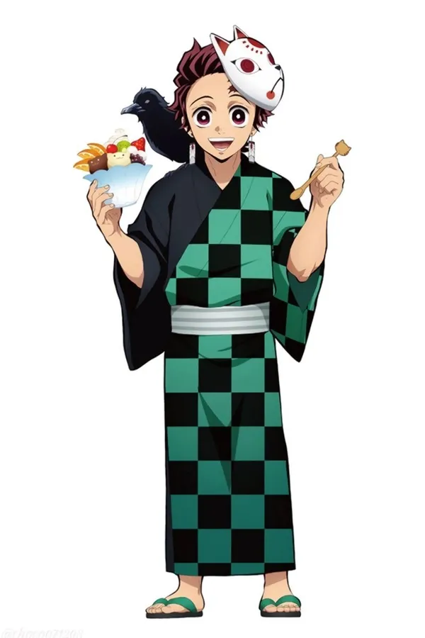 Ảnh Kamado Tanjiro chibi cute