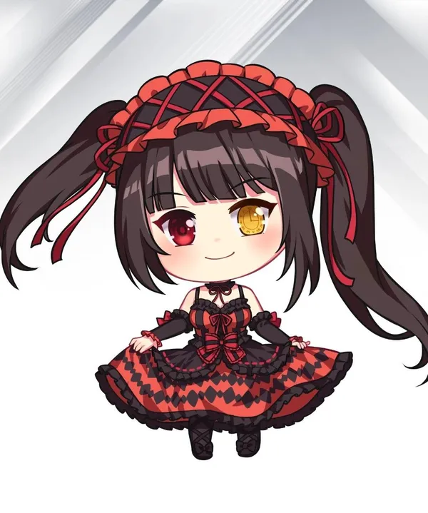 Ảnh Kurumi chibi cute, dễ thương