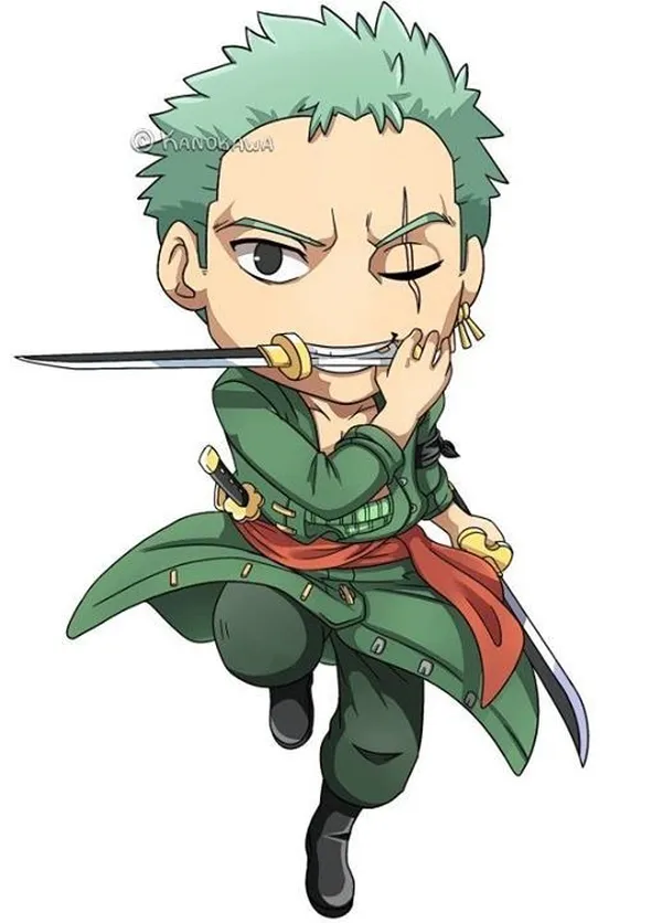 Ảnh Zoro chibi ngầu đẹp