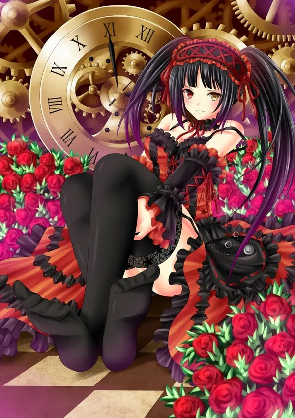 Ảnh avatar Kurumi chibi đáng yêu