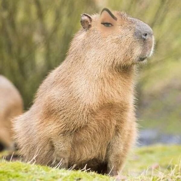 Ảnh capybara meme cute