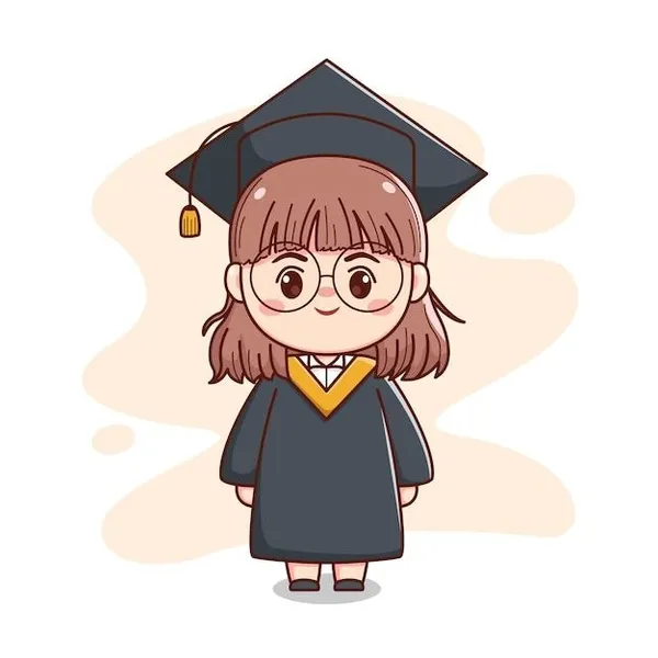 Ảnh học sinh tiểu học chibi đáng yêu