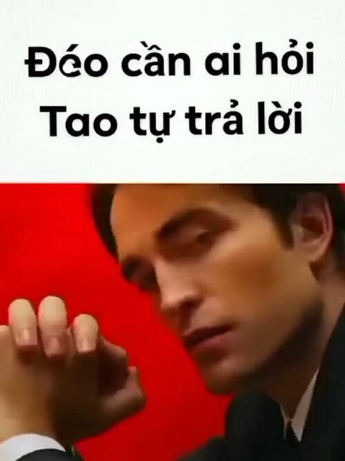 Ảnh meme chống tay bất lực