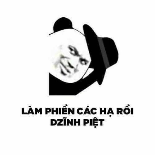 Ảnh meme gấu trúc cảm ơn theo cách độc lạ