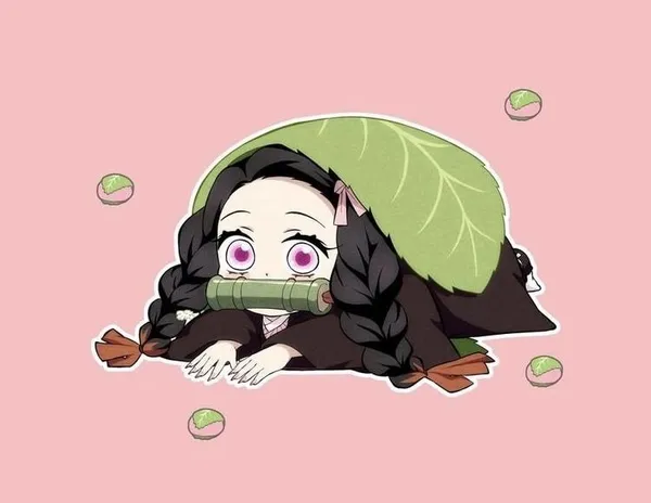 Ảnh nền Nezuko chibi đáng yêu