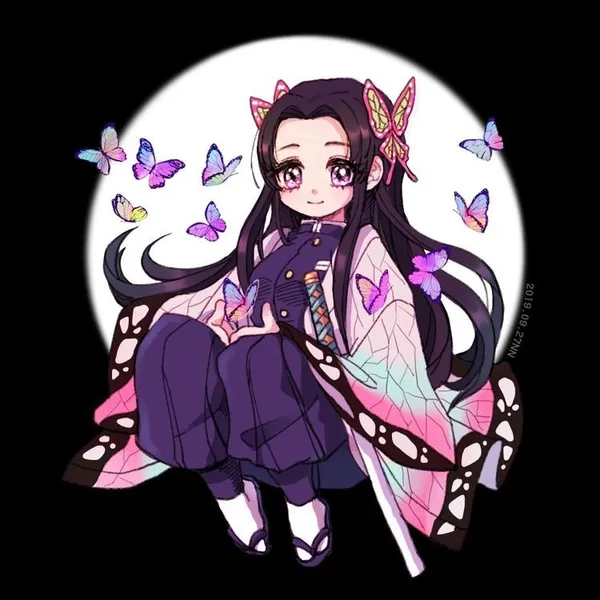 Ảnh nền Shinobu chibi dễ thương