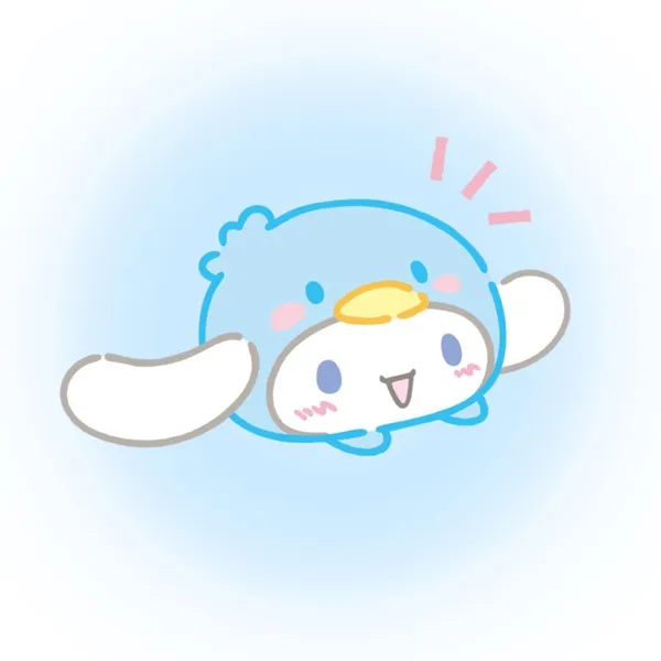 Avatar Cinnamoroll chibi dễ vẽ