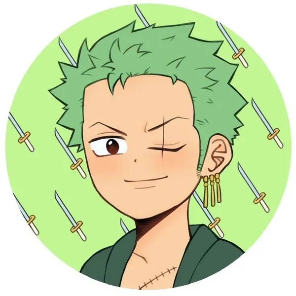 Avatar Zoro chibi đẹp