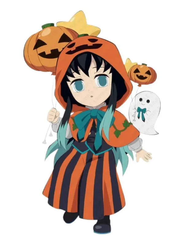 Avatar ảnh Muichirou chibi mặc đồ Hallowen