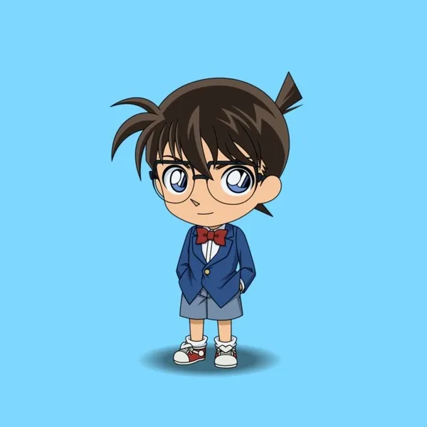 Hình Conan chibi dễ thương