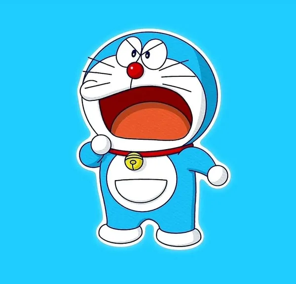 Hình Doraemon đơn giản dễ vẽ