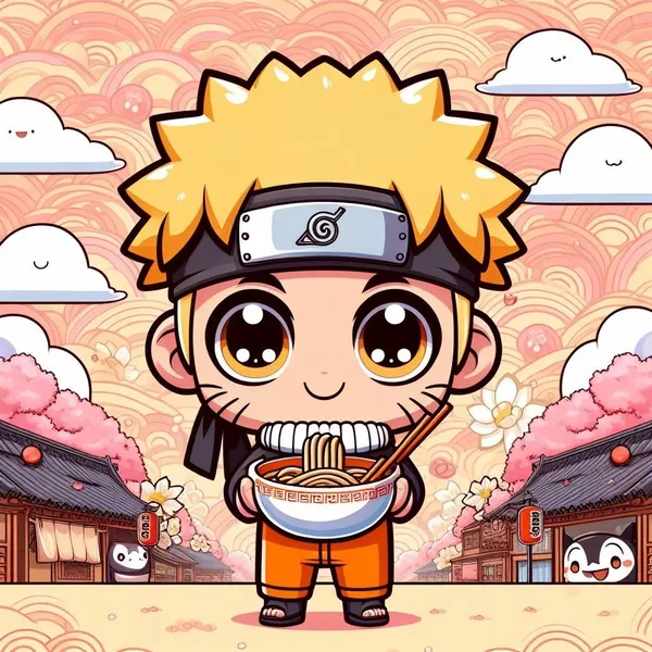 Hình Naruto chibi cute, dễ thương