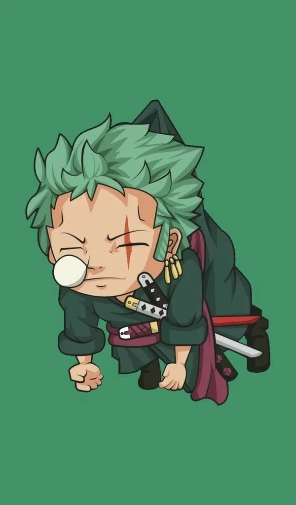 Hình ảnh Zoro chibi đáng yêu