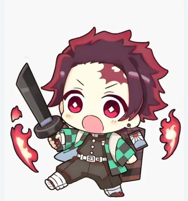 Hình ảnh tanjiro chibi ngầu