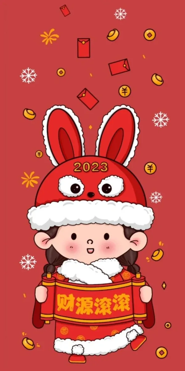 Hình ảnh tết chibi 2023