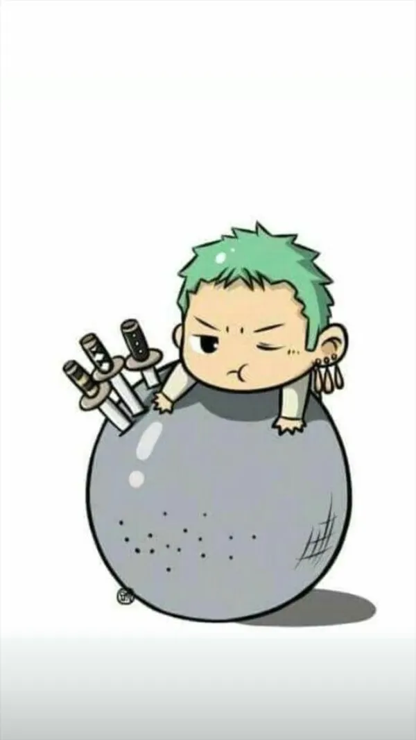 Hình avatar Zoro chibi cute