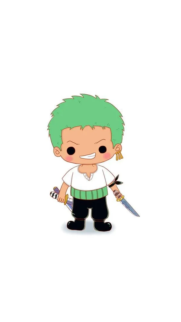 Hình avatar Zoro chibi dễ thương