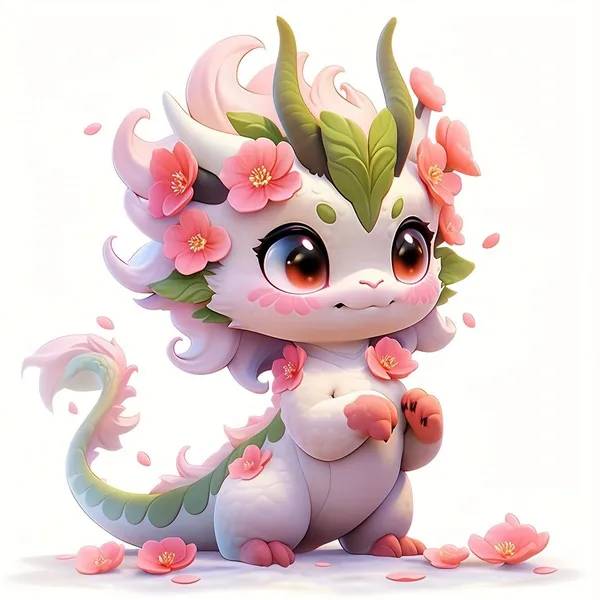 Hình nền rồng chibi cute