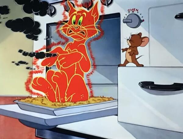 Hình tom and jerry meme hài hước