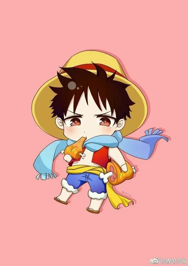 Luffy chibi cute đáng yêu