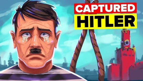 Ảnh Hitler meme khóc khi bị treo cổ