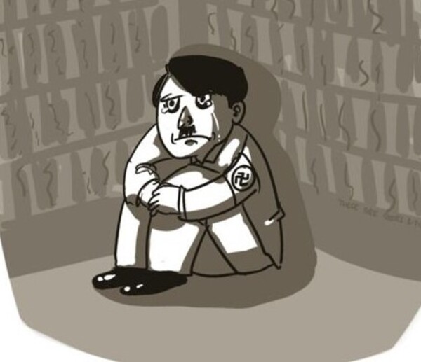 Ảnh Hitler meme run sợ