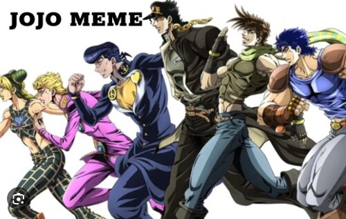 Ảnh Jojo meme Giorno mạnh mẽ