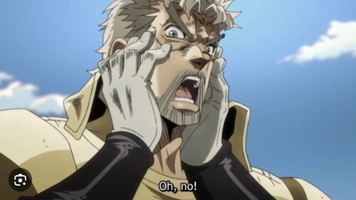 Ảnh Jojo meme Joseph Oh no!