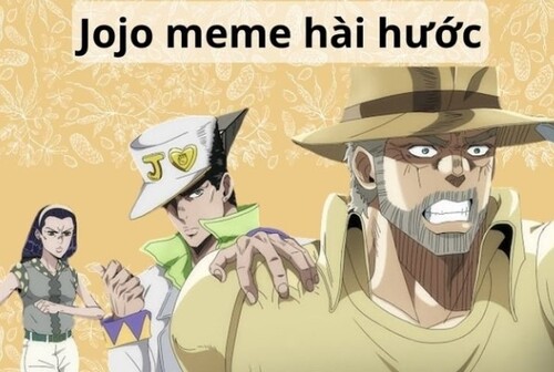 Ảnh Jojo meme Joseph hài hước