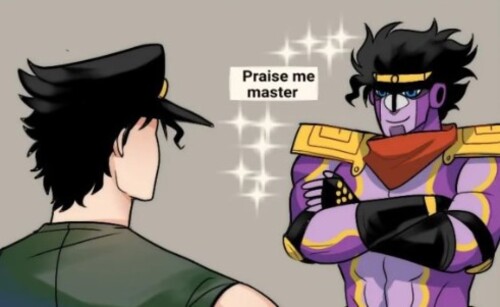 Ảnh Jojo meme Star Platinum