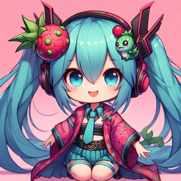 Ảnh Miku chibi đáng yêu