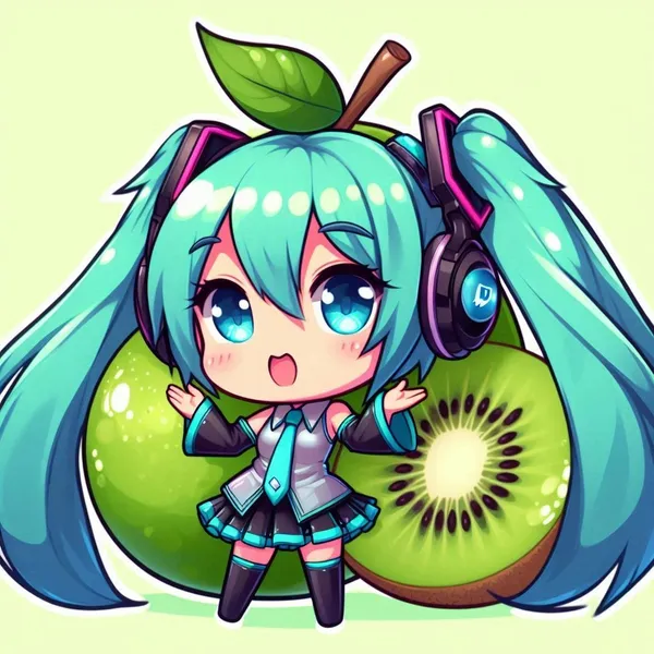 Ảnh Miku chibi dễ thương