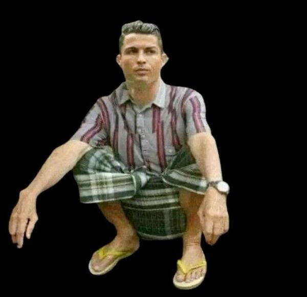 Ảnh Ronaldo meme bật cười