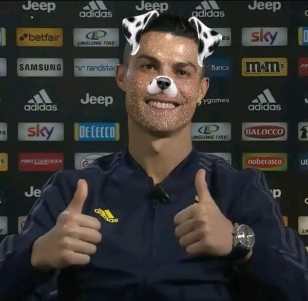 Ảnh Ronaldo meme like