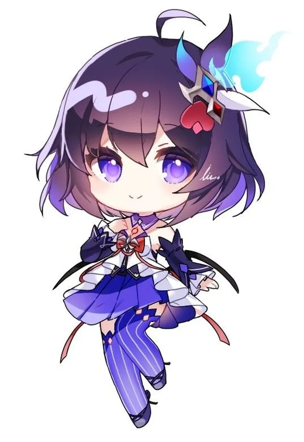 Ảnh avatar Raiden Shogun chibi đẹp nhất