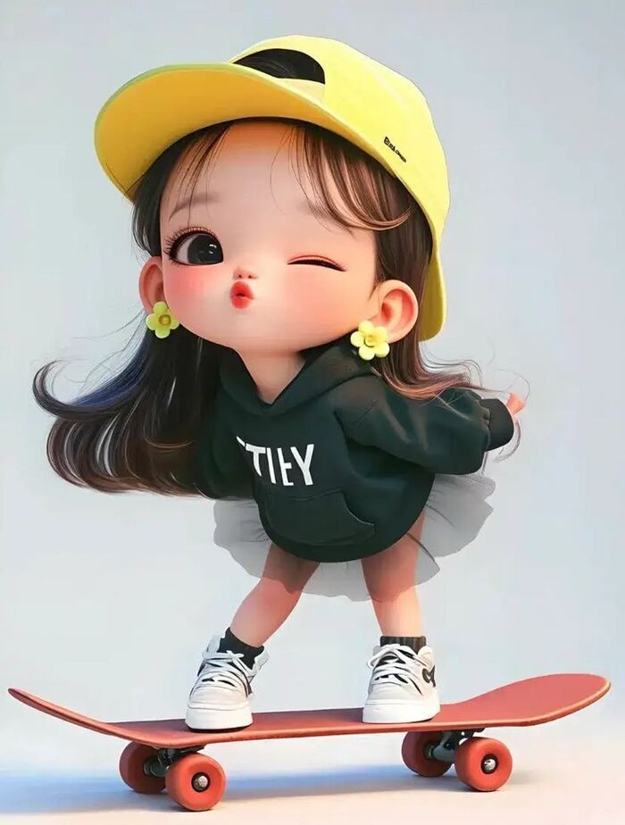 Ảnh bé gái chibi cute