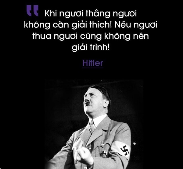 Ảnh câu nói của Hitler meme