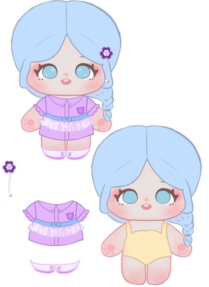 Ảnh chibi paper doll nổi bật