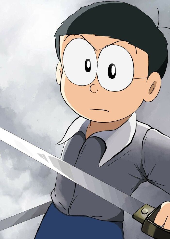 Ảnh cool ngầu nobita chibi