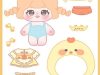 Tổng hợp 888+ ảnh paper doll chibi búp bê giấy cute đáng yêu