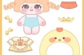 Tổng hợp 888+ ảnh paper doll chibi búp bê giấy cute đáng yêu