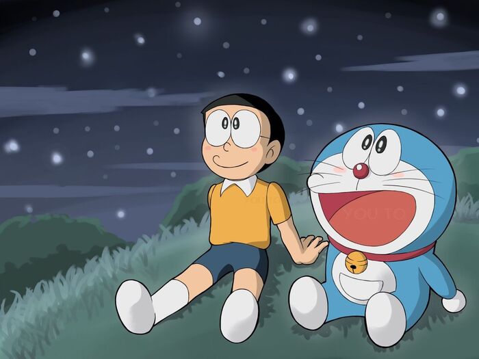 Ảnh doraemon nobita chibi