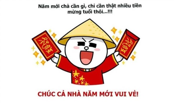 Ảnh meme tết ý nghĩa