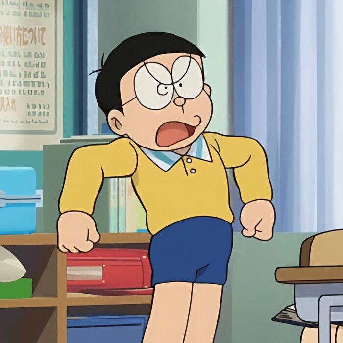 Ảnh nobita chibi hài hước