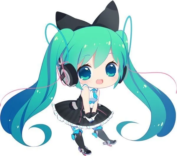 Hình ảnh Miku chibi dễ thương