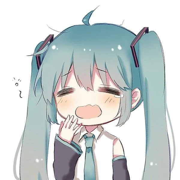 Hình ảnh Miku chibi đơn giản