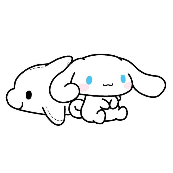 Hình tô màu Cinnamoroll dễ thương