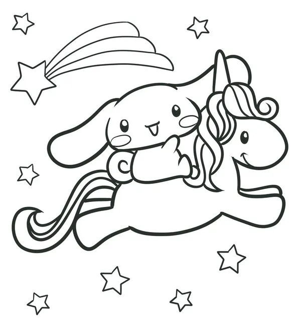 Tô màu Cinnamoroll